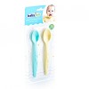 Set 2 lingurite pentru copii babyjem (culoare: bleu)