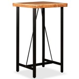 Cumpara ieftin Masa de bar, lemn masiv de acacia, 60 x 60 x 107 cm