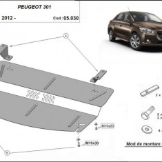 Scut motor metalic Peugeot 301 2012-prezent