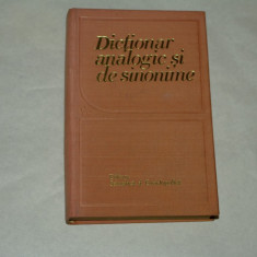 Dictionar analogic si de sinonime - M. Buca sa - 1978
