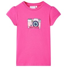 Tricou pentru copii, roz &icirc;nchis, 116
