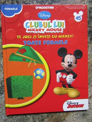 CLUBUL LUI MICKEY MOUSE - TE JOCI SI INVETI CU MICKEY ! TOATE FORMELE , 2013 foto