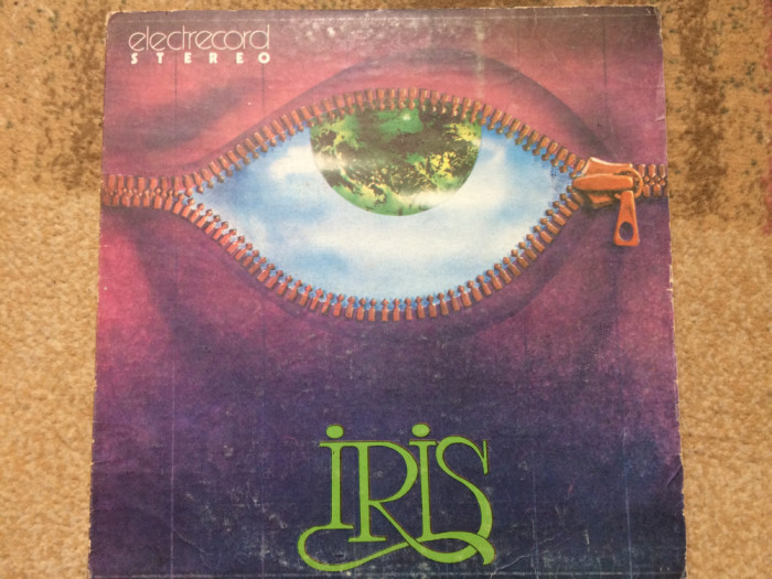 IRIS 1 1984 disc vinyl lp muzica hard rock heavy ST EDE 02514 electrecord VG