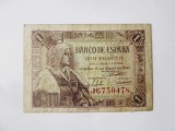 Spania 1 Peseta 1945,bancnota din imagini la cel mai mic preț