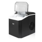 Masina de facut gheata RAF, 12kg/24h, Automat, Auto-curatare, Negru