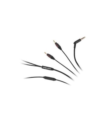 Cablu casti cu microfon Jack - 2x Jack 1m Kruger&amp;amp;Matz foto