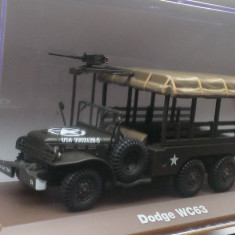 Macheta Dodge WC63 - Camioane militare Atlas 1/43 (camion WWII)