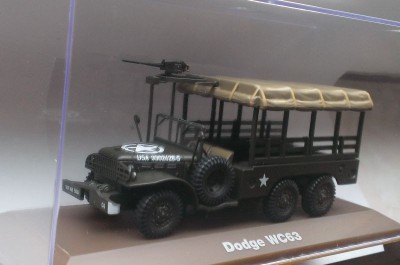 Macheta Dodge WC63 - Camioane militare Atlas 1/43 (camion WWII) foto