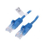 Cablu Patch UTP Cat5e Albastru 0.5m