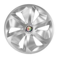 Set 4 Capace Roti Roco Gri R15, pentru Alfa Romeo