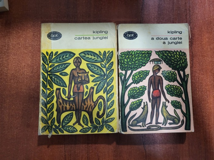 Cartea junglei vol.1 si 2 de R.Kipling