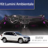 Lumini Ambientale BMW Seria X5 X6 2013-2019 dedicat capace iluminate control telefon sau sistem original