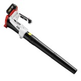 Outsunny Suflător Aspirator Tocător de Frunze 250 W cu Baterie 4000 mAh și &Icirc;ncărcător, 6 Viteze, 149 km/h, Alb | Aosom Romania