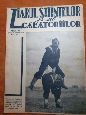 ziarul stiintelor si al calatoriilor 17 noiembrie 1936-fototelegrafia,bucovina foto