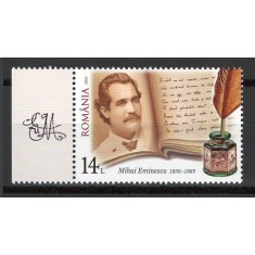 Romania 2025 - LP 2499 - Luceafărul poeziei romanesti, Mihai Eminescu