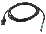 Cablu Alimentare IEC C13 3m 10A Negru