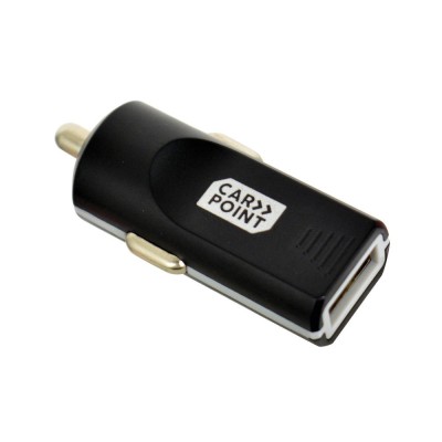 Incarcator auto Fast charge Carpoint pentru USB de la priza auto 12V/ 24V, iesire 5V 2.4A Kft Auto foto