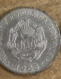 MNDRO0001 Monedă 1 Leu 1963 - Republica Populară Rom&acirc;nă (RPR) - Colecție