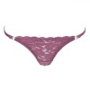 Chiloti Dama String Dantela Rosie Zmeurie Ajustabili Poliamida/Elastan