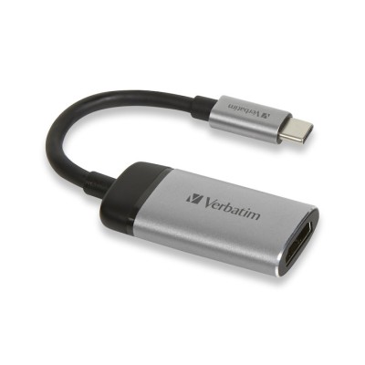 Adaptor USB-C la HDMI, Verbatim, 4K foto