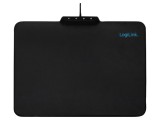Mouse pad negru cu LED 360x260mm