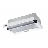 Hota incorporabila telescopica Heinner HTCH-F400WH, Putere de absorbtie 358.4 m3/h, 1 motor, Iluminare LED, 59.5 cm, Alb