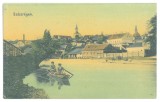 5616 - REGHIN, Mures, Panorama, Romania - old postcard - unused