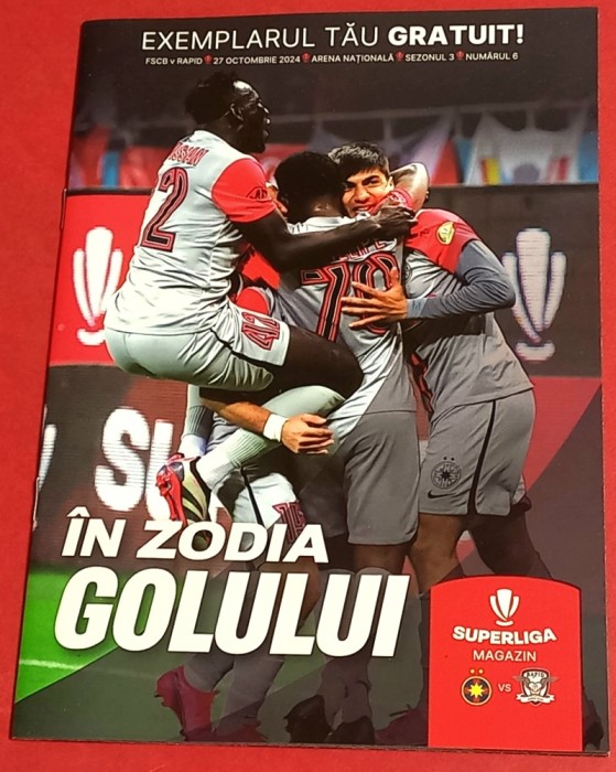 Program meci fotbal FCSB (STEAUA) - RAPID BUCURESTI (27.10.2024)