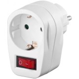 Priza schuko 3500W cu intrerupator si protectie Goobay