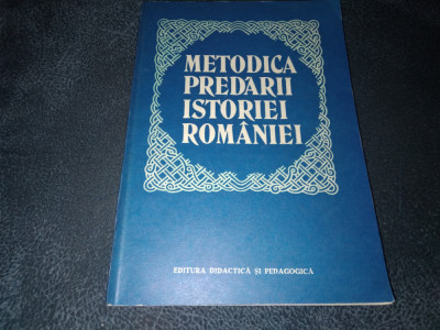 ELENA ENE - METODICA PREDARII ISTORIEI ROMANIEI foto