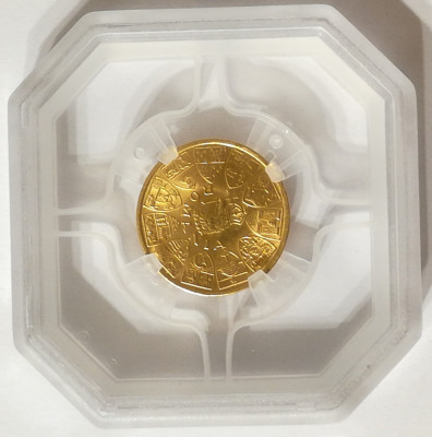 Moneda aur Ardealul Nostru 20 lei 1944 , certificata , gradata cu MS 64 foto