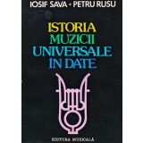 Istoria muzicii universale in date - 1983 - Iosif Sava (XC17)