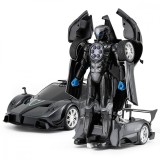 Masinuta cu telecomanda Rastar Pagani Transformable, Negru, 1:14