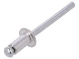 Diblu Aluminiu 4.8mm x 9.6mm - Set 50 Bucăți, Vorel