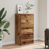 vidaXL Servantă cu 6 sertare, Lemn vechi, 50 x 34 x 96 cm, PAL