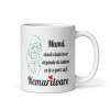 Cana alba personalizata &quot;Mama nemuritoare&quot;, INOVATIX&reg;. 330ml, Oem