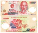 Vietnam 200 000 Dong 2018 P-123 Polimer UNC