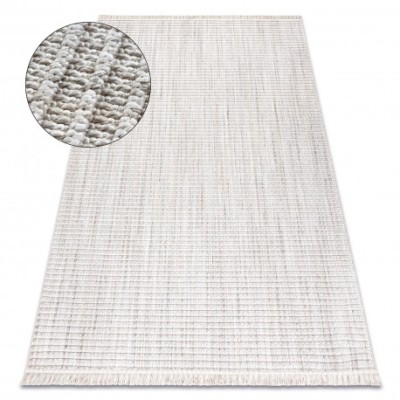 Covor NANO FH72A Melange, buclă, țesut plat gri, 240x330 cm foto