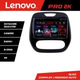 Navigatie Renault Captur 2013-2020 Android radio gps internet 8 core QLED 2K 8+256 360 Lenovo CarStore Technology
