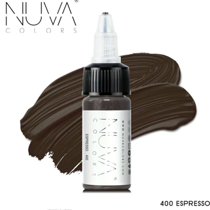 Tus Micropigmentare - NUVA Colors &ndash; 15ml - 400 Espresso