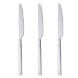 Set Cuțite Masă, Basic, Oțel Inoxidabil, 23cm, 3 Bucăți