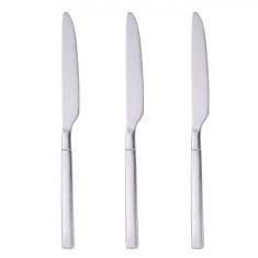 Set Cuțite Masă, Basic, Oțel Inoxidabil, 23cm, 3 Bucăți
