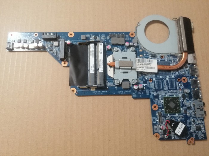 Placa de baza Hp Pavilion G4 G7 G6-1000 1220sa Da0R23Mb6D1 649948-001 AMD fs1 cu un USB DEFECT