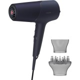 Uscator de par Philips Seria 5000 BHD510/00, 2300 W, Tehnologie ThermoShield,6 setari de viteza si temperatura, Difuzor, Cap coafare 11 mm, Albastru i