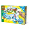 SES Creative Coloreaza cu Apa Tablouri, Joc Educativ Arta si Creatie, 1 an+