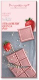 Ciocolata Alba Bio Capsuni Quinoa Benjamissimo, 70g - Fara Gluten, Ecologica