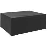 Outsunny Husă pentru mobilier de grădină, rezistentă la iarnă, impermeabilă, anti-UV, prelată 235 x 190 x 90cm Negru | Aosom Romania