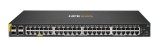 Switch Administrabil L2/L3 Aruba CX 6000, 48 Porturi Gigabit PoE, 4 SFP 1G, 740W PoE