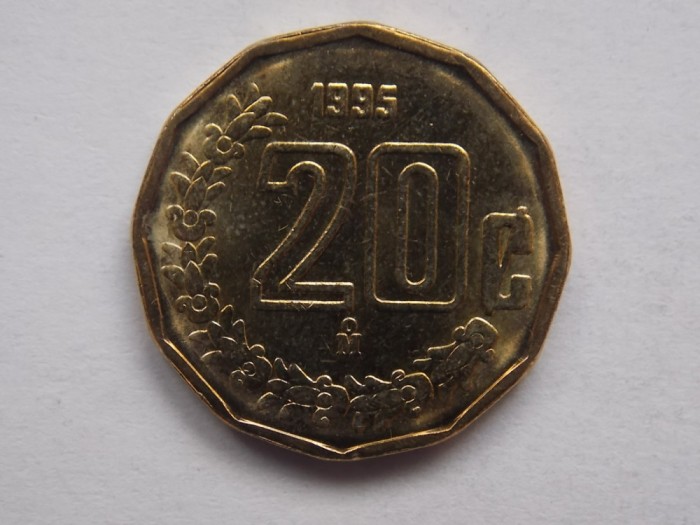 20 CENTAVOS 1995 MEXIC-XF