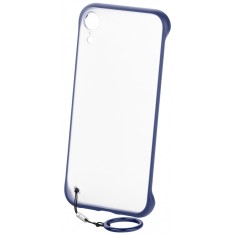 Husa TPU OEM Frosted Anti-Alunecare pentru Apple iPhone X, Albastra
